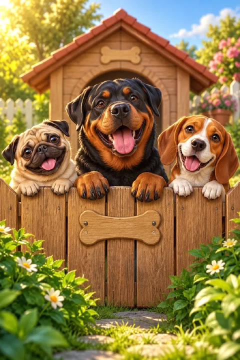 Thematische Illustration zu The Dog House